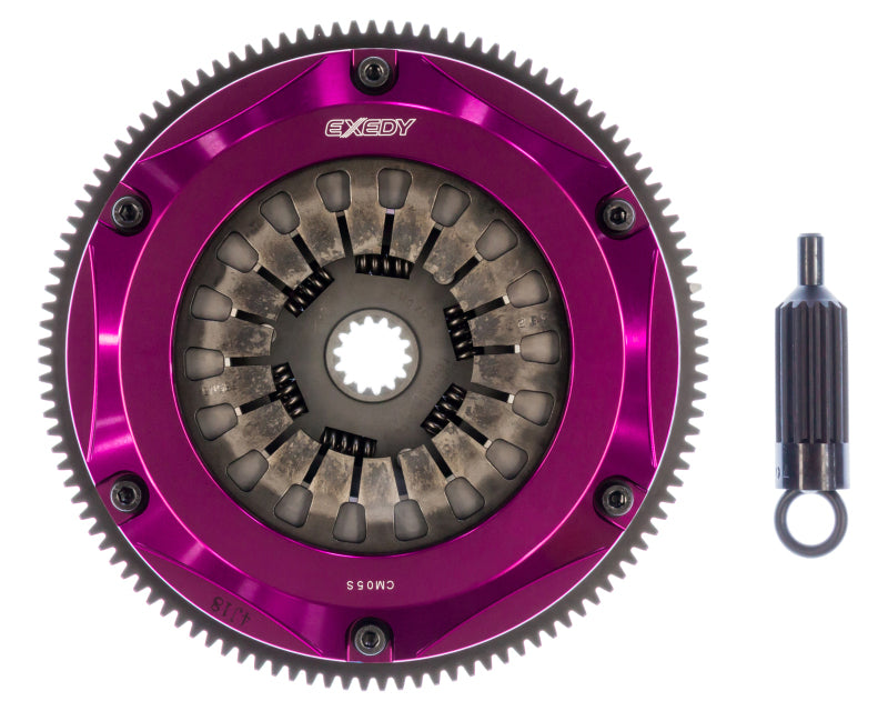 Exedy 1993-1998 Toyota Supra Twin Turbo L6 Hyper Twin Cerametallic Clutch Sprung Center Disc - TM042SD