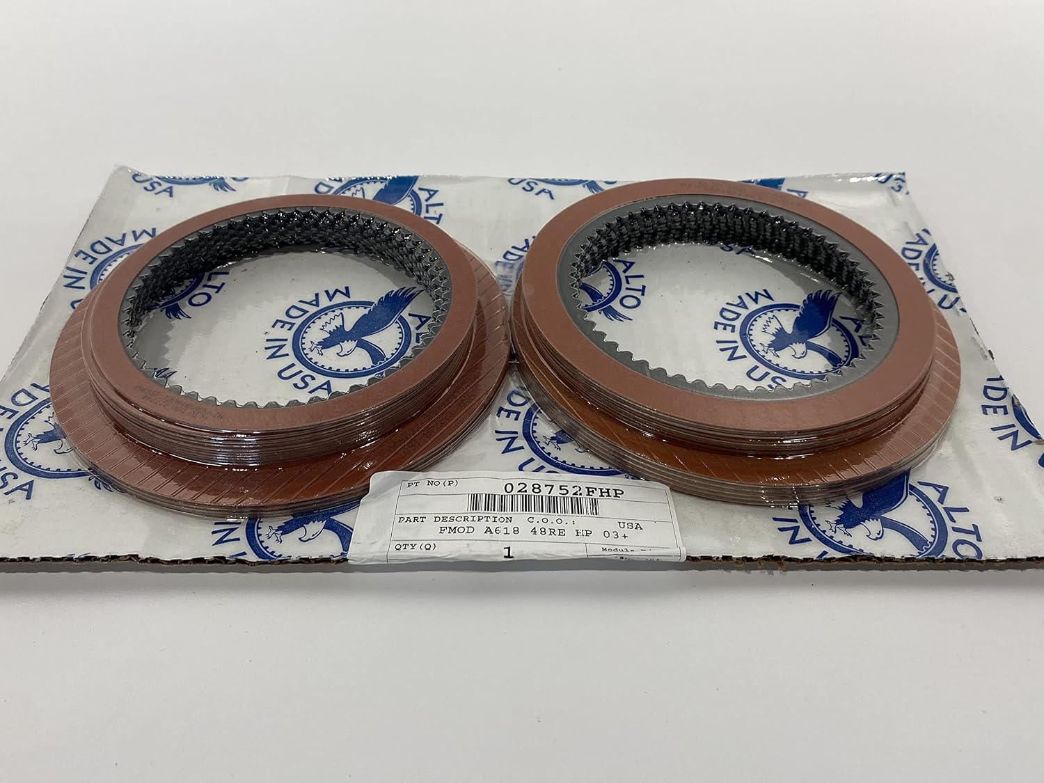 48RE High-Performance Friction Clutch Kit - Alto Red Eagle OEM