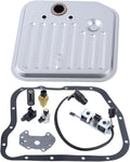 48RE Pressure Solenoid Sensor Transducer Transmission Kit Compatible with -2007 Jeep Grand Cherokee Dodge Ram 1500 2500 3500 A518 46RE 47RE 48RE 2000-2007 OEM