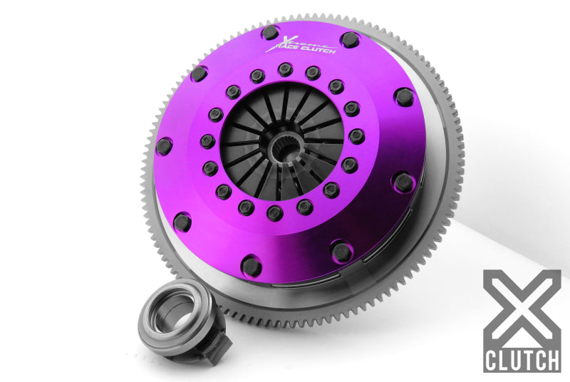 XClutch 90-97 Honda Accord SE 2.2L 8in Twin Solid Ceramic Clutch Kit - XKHN20524-2E