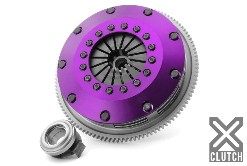 XClutch 97-01 Acura Integra RS 1.8L 8in Twin Solid Ceramic Clutch Kit - XKHN20522-2E
