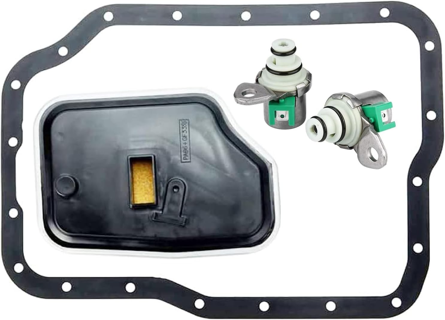 4F27E FN4A-EL Transmission Shift Solenoid Filter Kit XS4Z-7A098AB FN01-21-500 Compatible with 99-UP 4 SPEED Ford Mazda 3 5 6 99-Up OEM