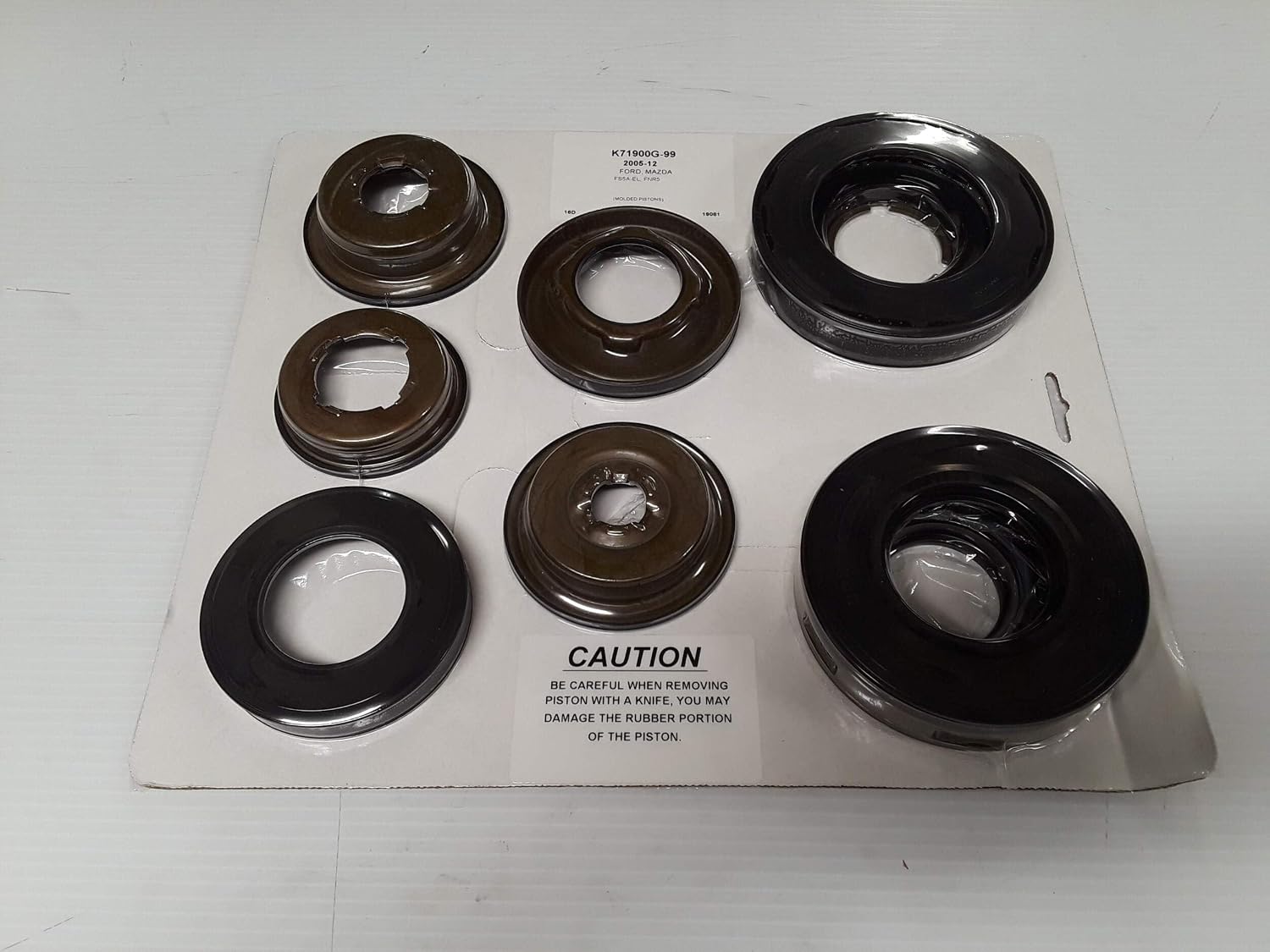 4F27E FNR5 FN4A-EL Bonded Piston Kit Pistons Automatic Transmission OEM