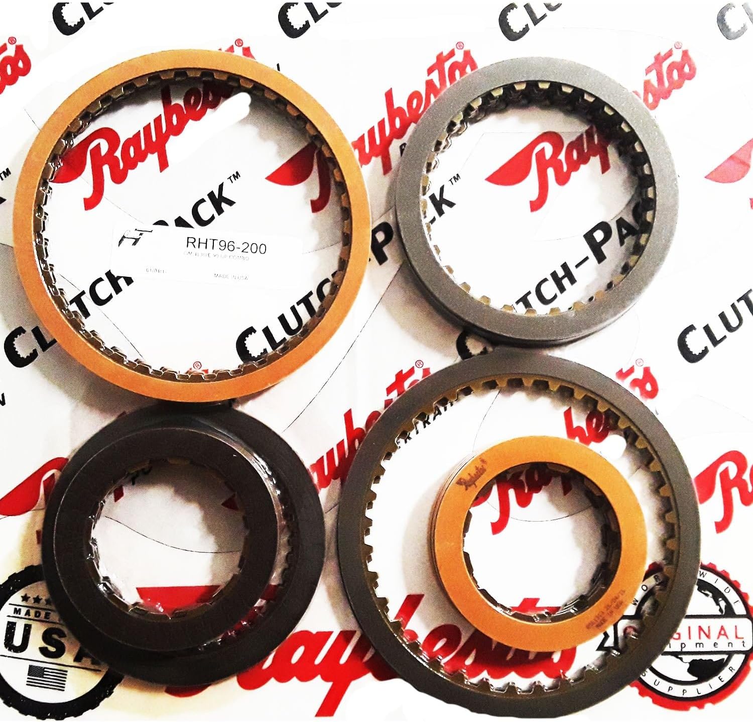 4L30E Friction Clutch Kit - Raybestos 89-Up OEM