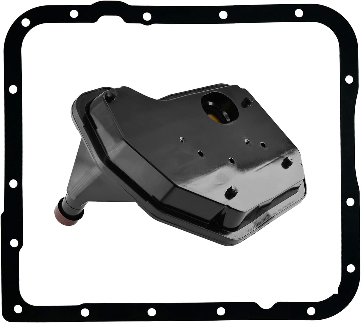 4L60E Deep Pan Transmission Filter Kit with Pan Gasket 1999-2013 OEM
