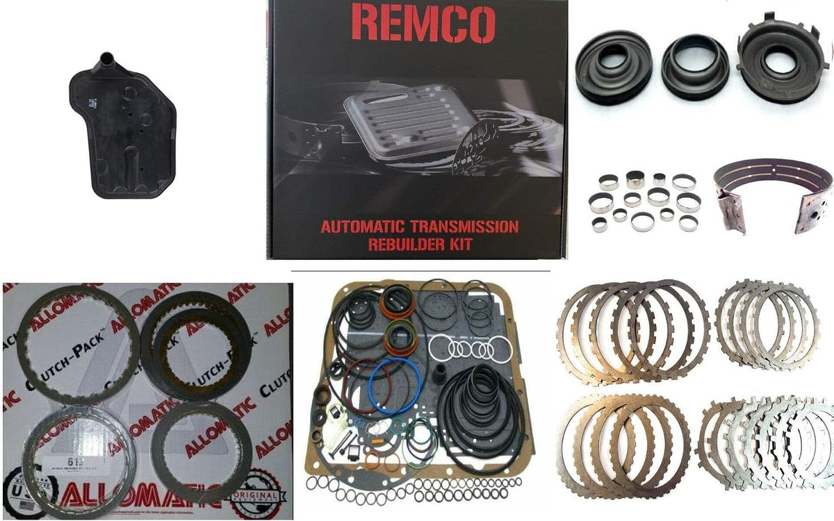 4L60E Deluxe Transmission Rebuild Kit with High-Energy Friction Plates 04-up OEM