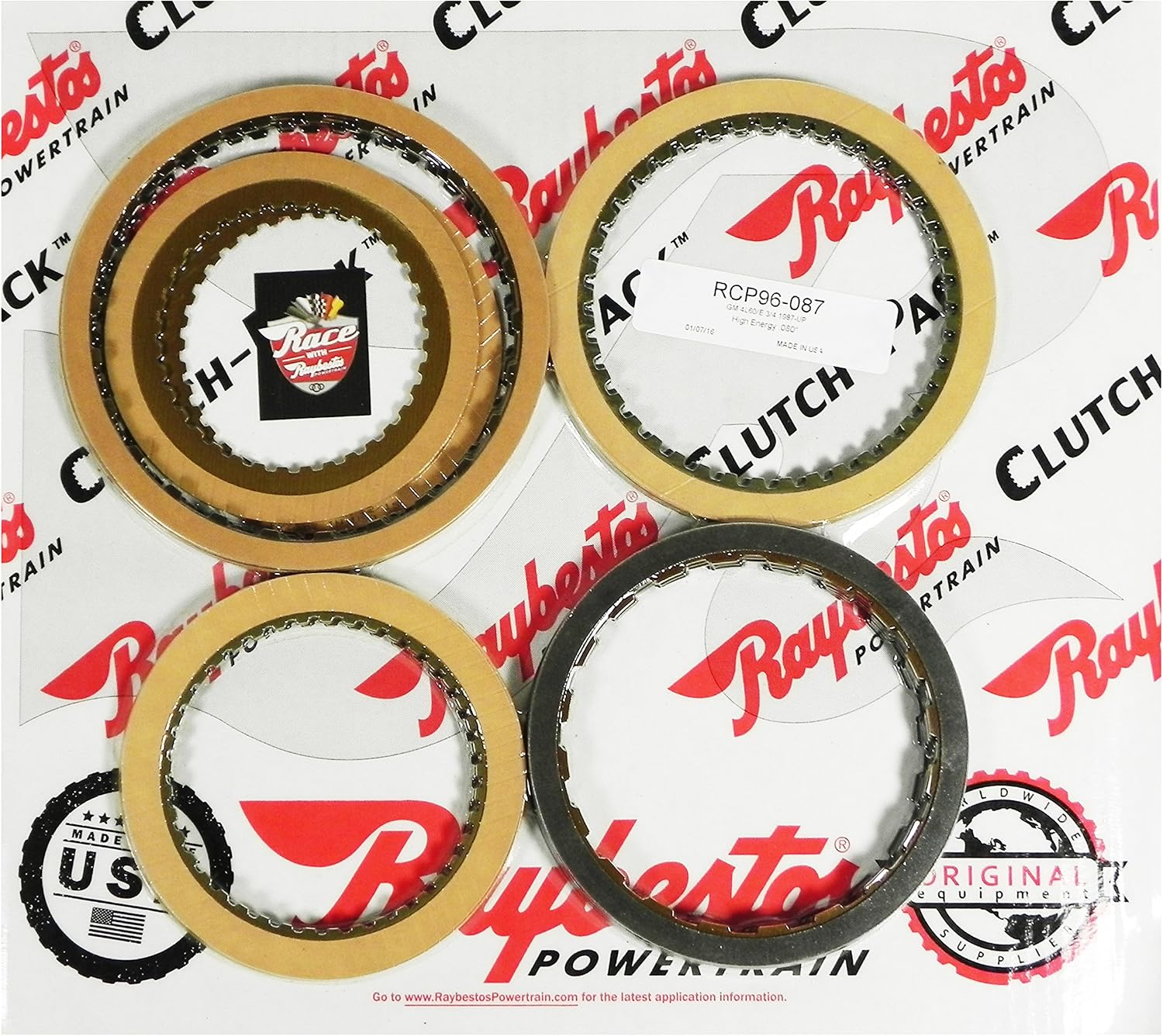 4L60E High Energy 3-4 Friction Clutch Pack OEM