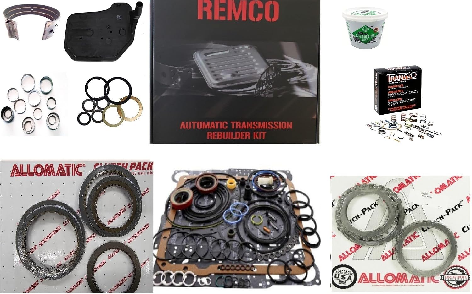 4L60E High-Energy Master Transmission Rebuild Kit 97-03 OEM