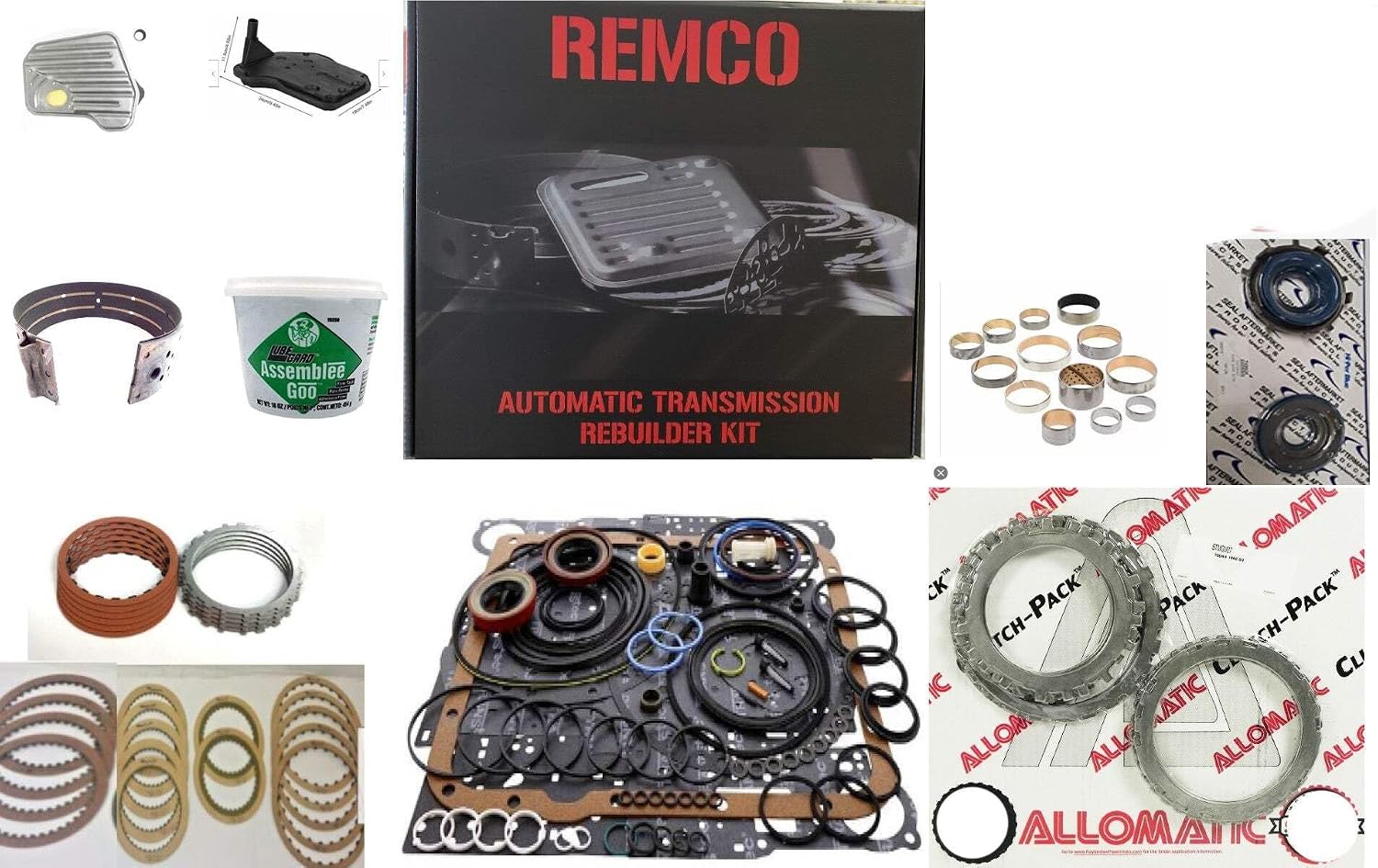 4L60E High-Energy Overhaul Transmission Rebuild Kit 93-97 OEM