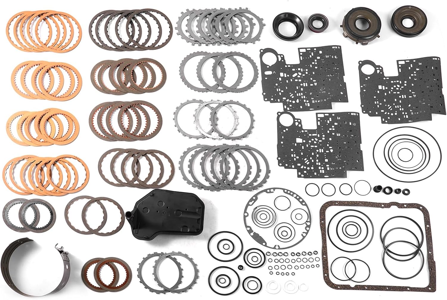 4L60E Master Rebuild Kit with Clutches, Steels & Seals 04-up OEM
