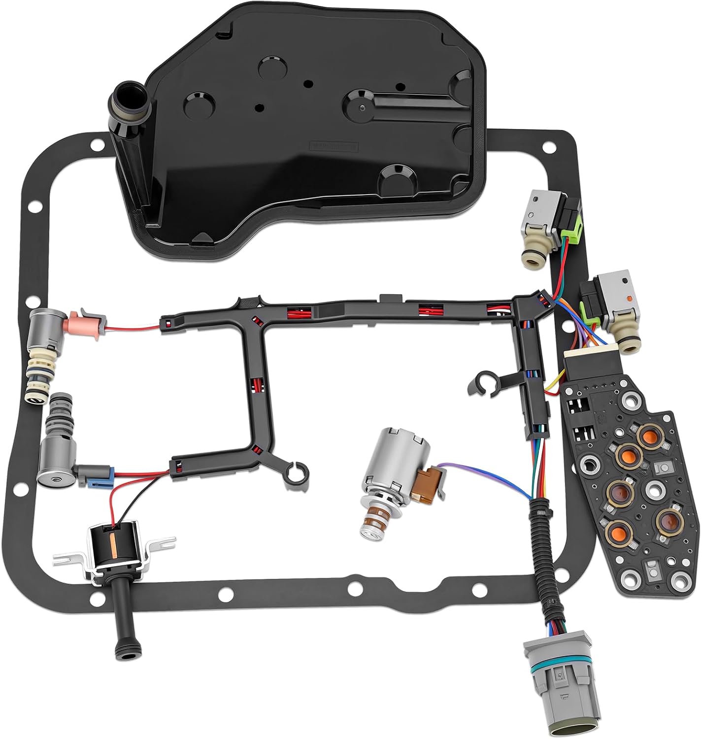 4L60E Master Solenoid Kit with Harness & Filter 2003-2005 OEM