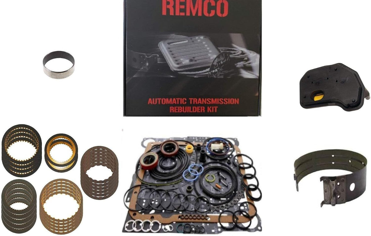 4L60E Master Transmission Rebuild Kit with Clutches Band Bushings and Filter 98-03 OEM