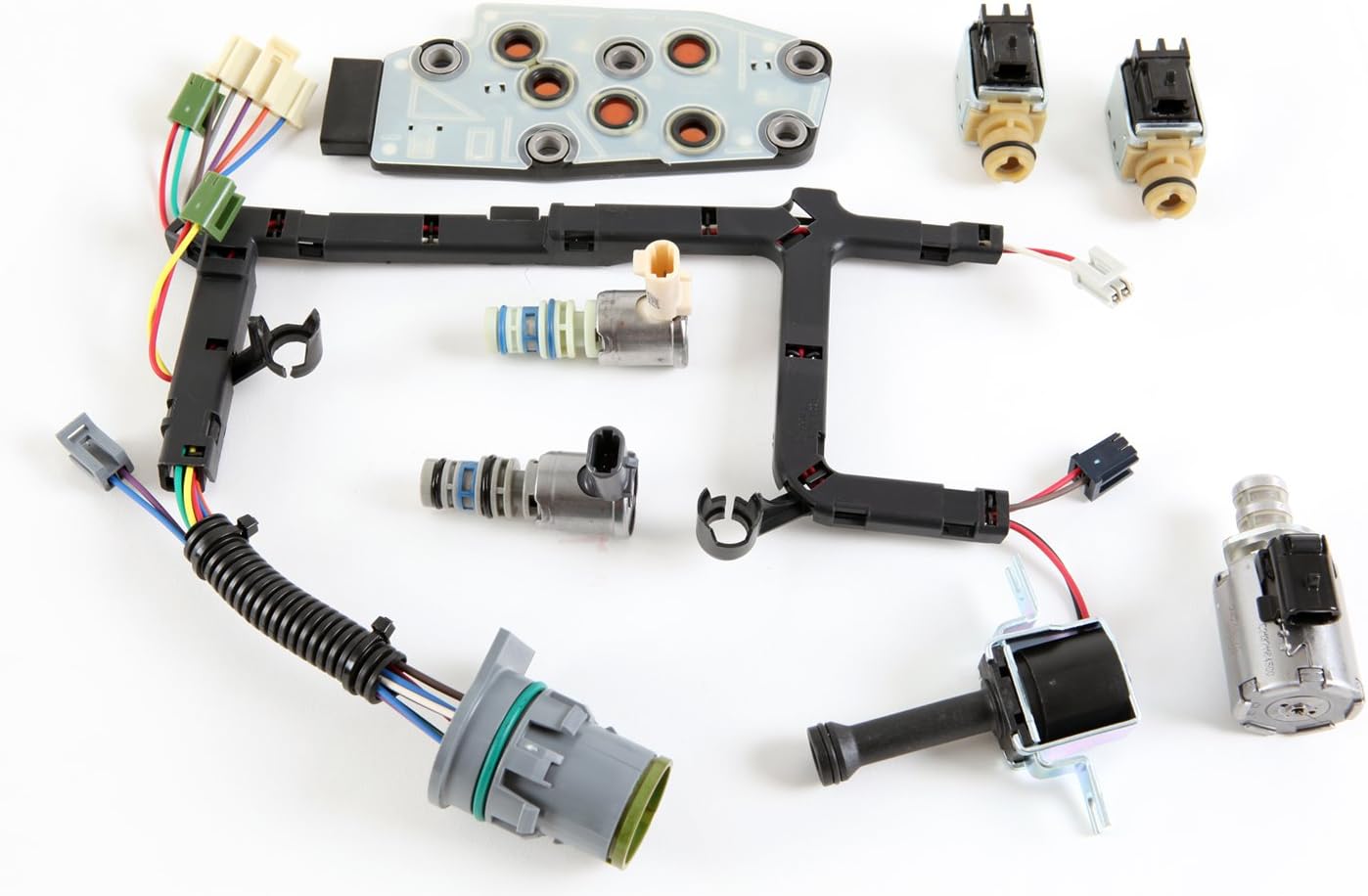 4L60E Transmission 7 Piece Solenoid Set 2003 and Up GM Isuzu 2003-Up OEM