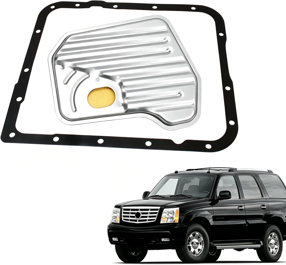 4L60E Transmission Filter Kit with Pan Gasket 1993-2014 OEM