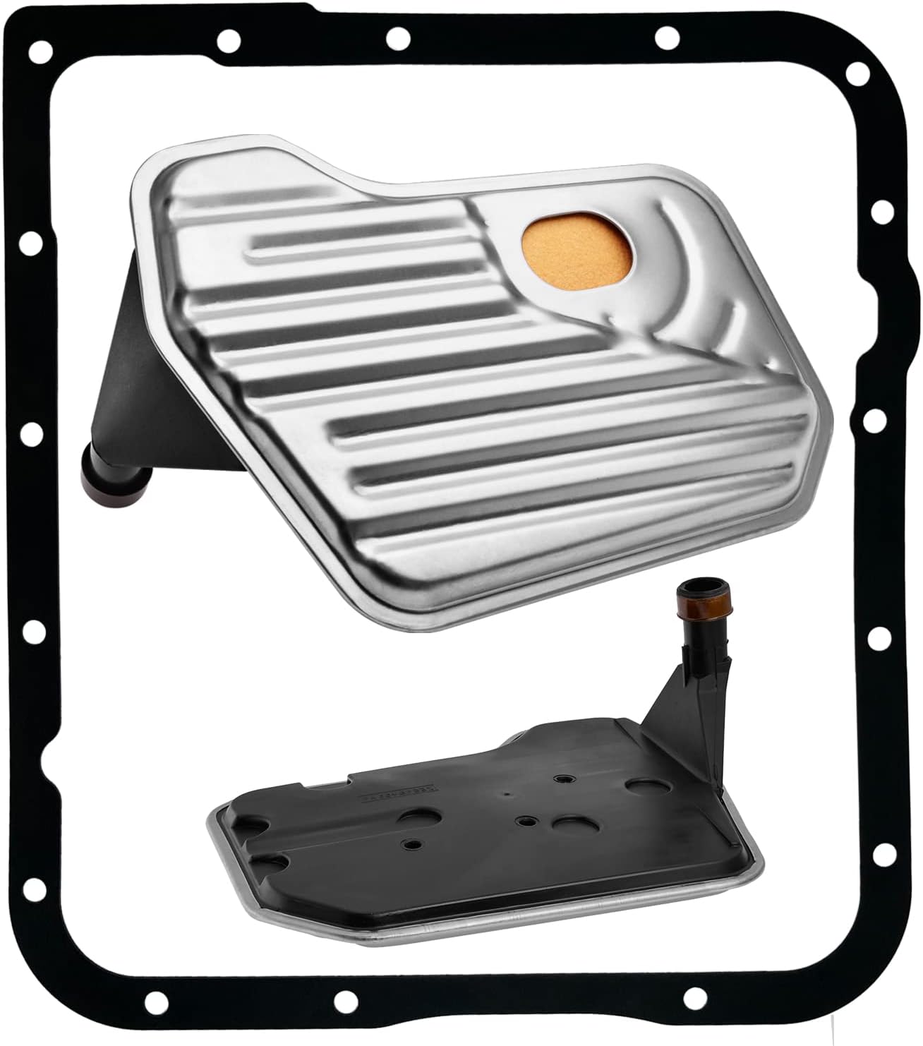 4L60E Transmission Filter Kit with Pan Gasket (Shallow Pan) 1993-2008 OEM