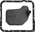 4L60E Transmission Filter with Gasket Kits Compatible with T-ahoe B-lazer S-ilverado 1500 2500 G-MC S-avana S-ierra Y-ukon P-ontiac, Replaces OE# 24208576, 24208813 OEM
