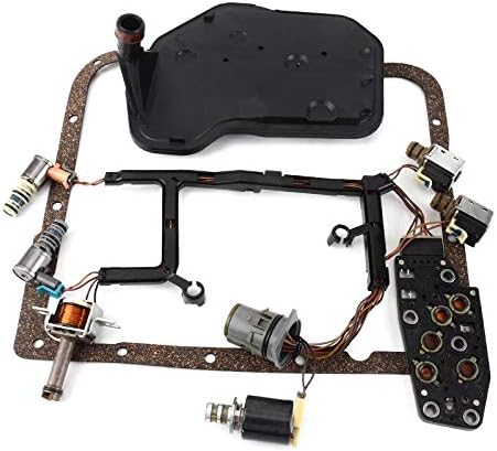 4L60E Transmission Solenoid Kit with Filter, Harness & Pan Gasket 1997-2003 OEM