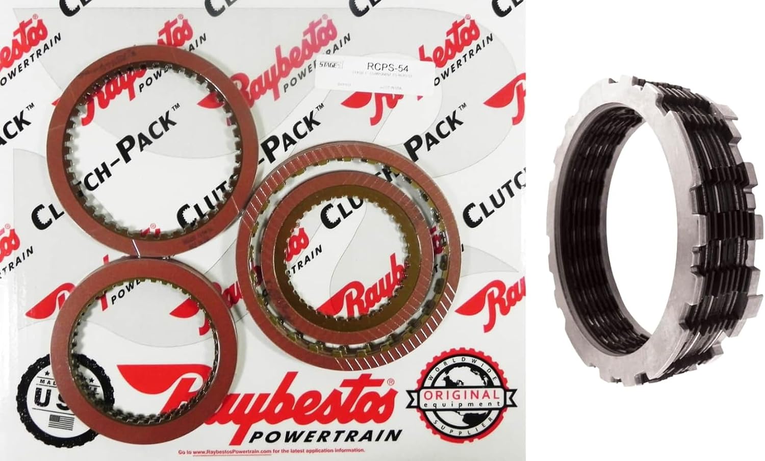 4L65E Stage-1 Friction Clutch Kit OEM