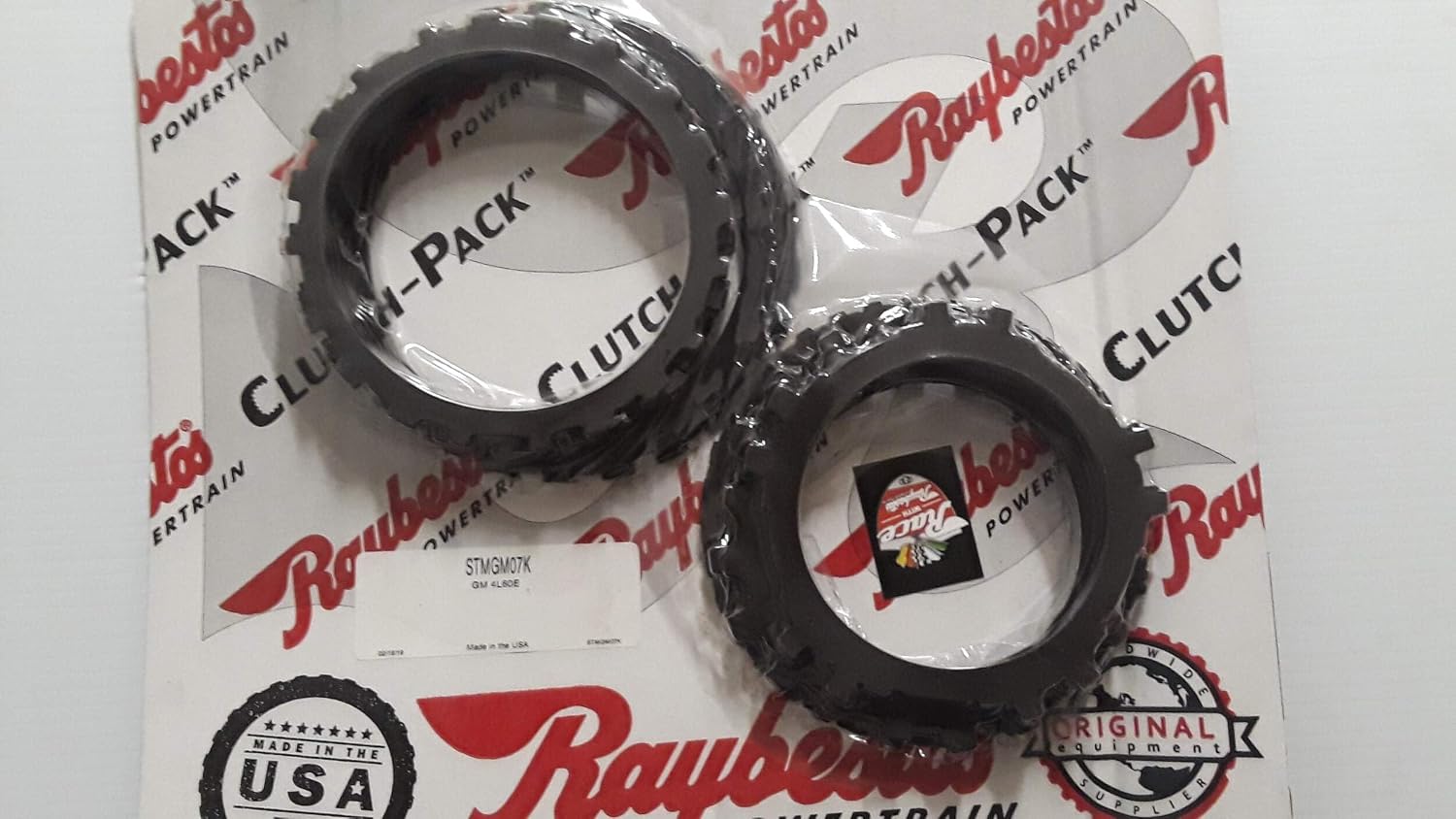 4L65E Steel Clutch Plate Kit 82-Up OEM