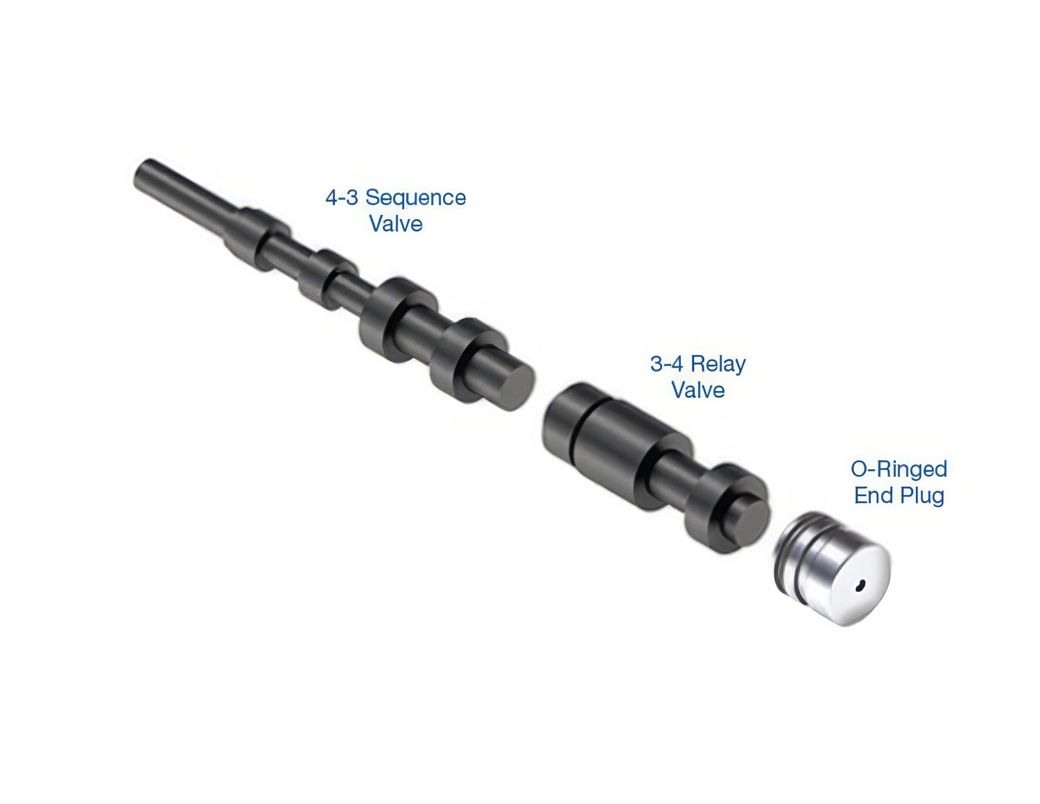 Sonnax Oversized 4-3 Sequence Valve Kit for 4L70E - 77964-04K