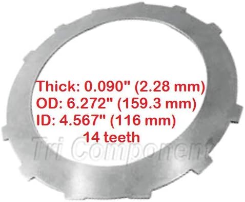 4L80E 4th/Direct Clutch Steel Plate 1991-Up OEM