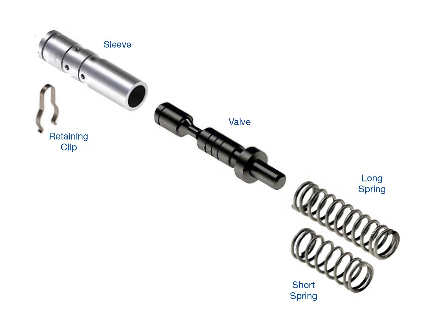 Sonnax Actuator Feed Limit Valve Kit for 4L80E - 34200-16K