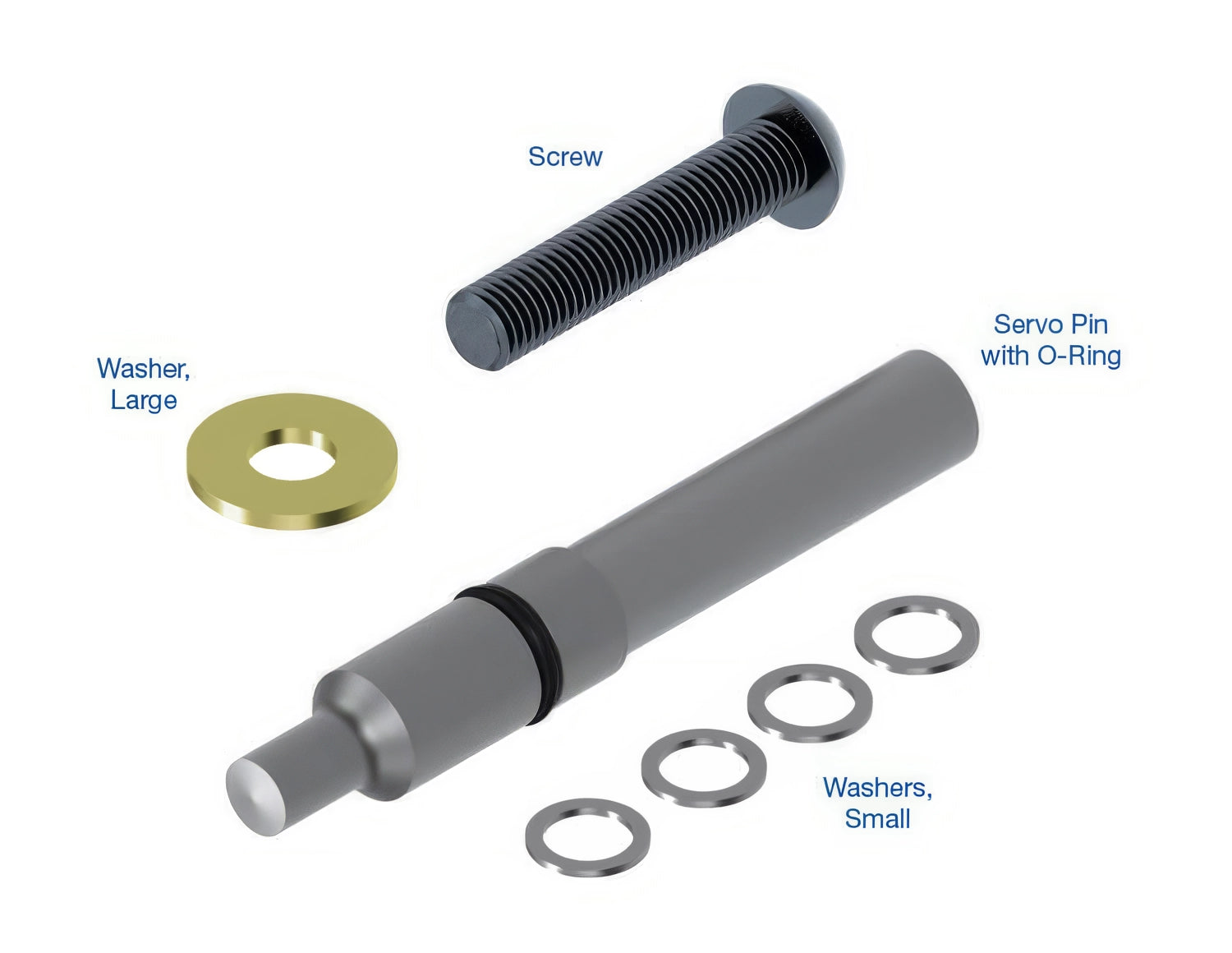 Sonnax Adjustable Low/Reverse Servo Pin Kit for 4L80E - 34912-01K