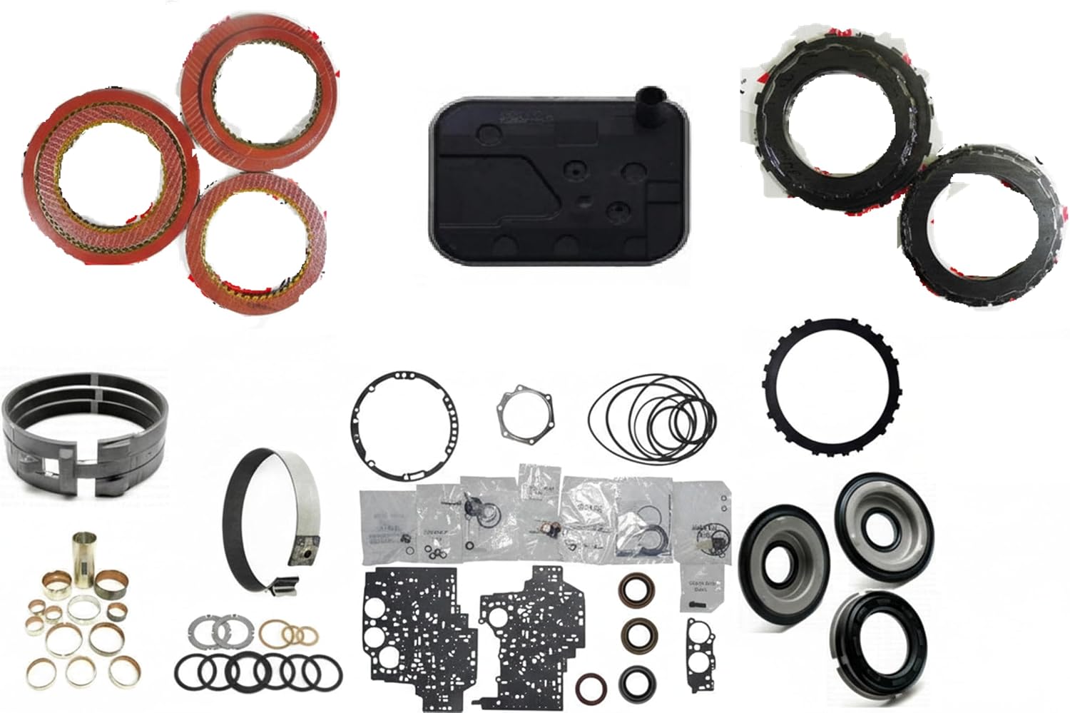 4L80E Deluxe Transmission Rebuild Kit 97-Up OEM