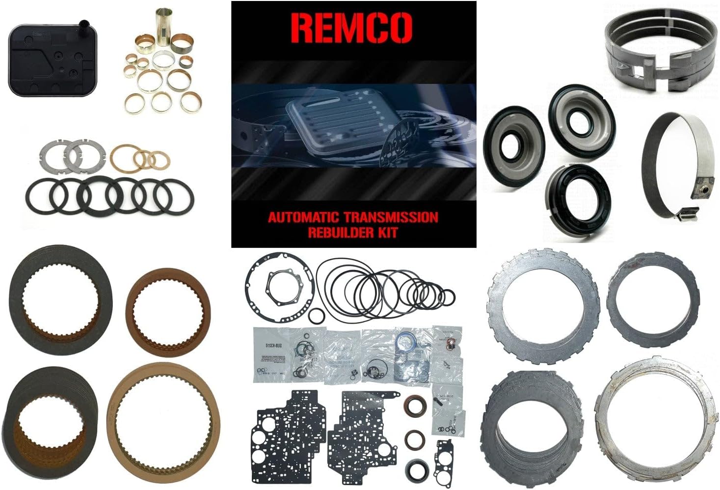 4L80E Deluxe Transmission Rebuild Kit with Pistons 97-Up OEM