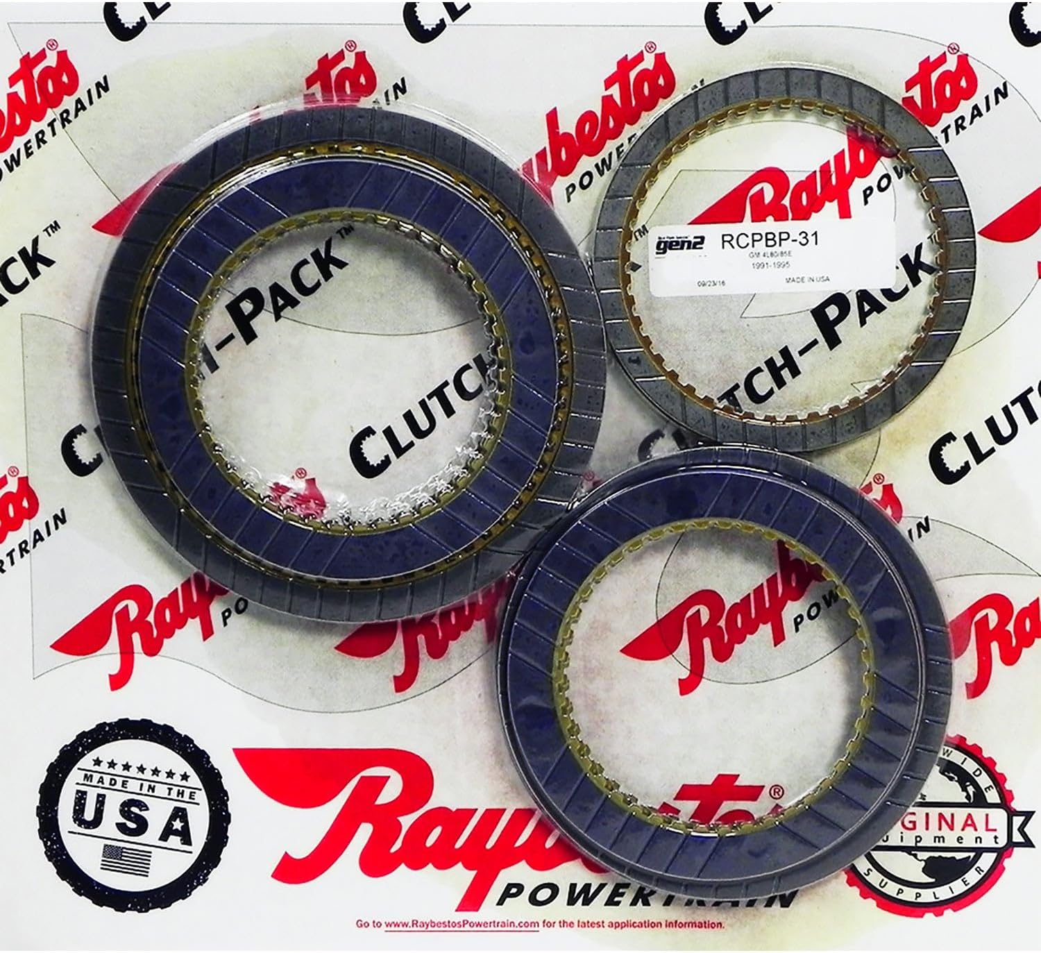 4L80E Friction Clutch Kit - Raybestos OEM