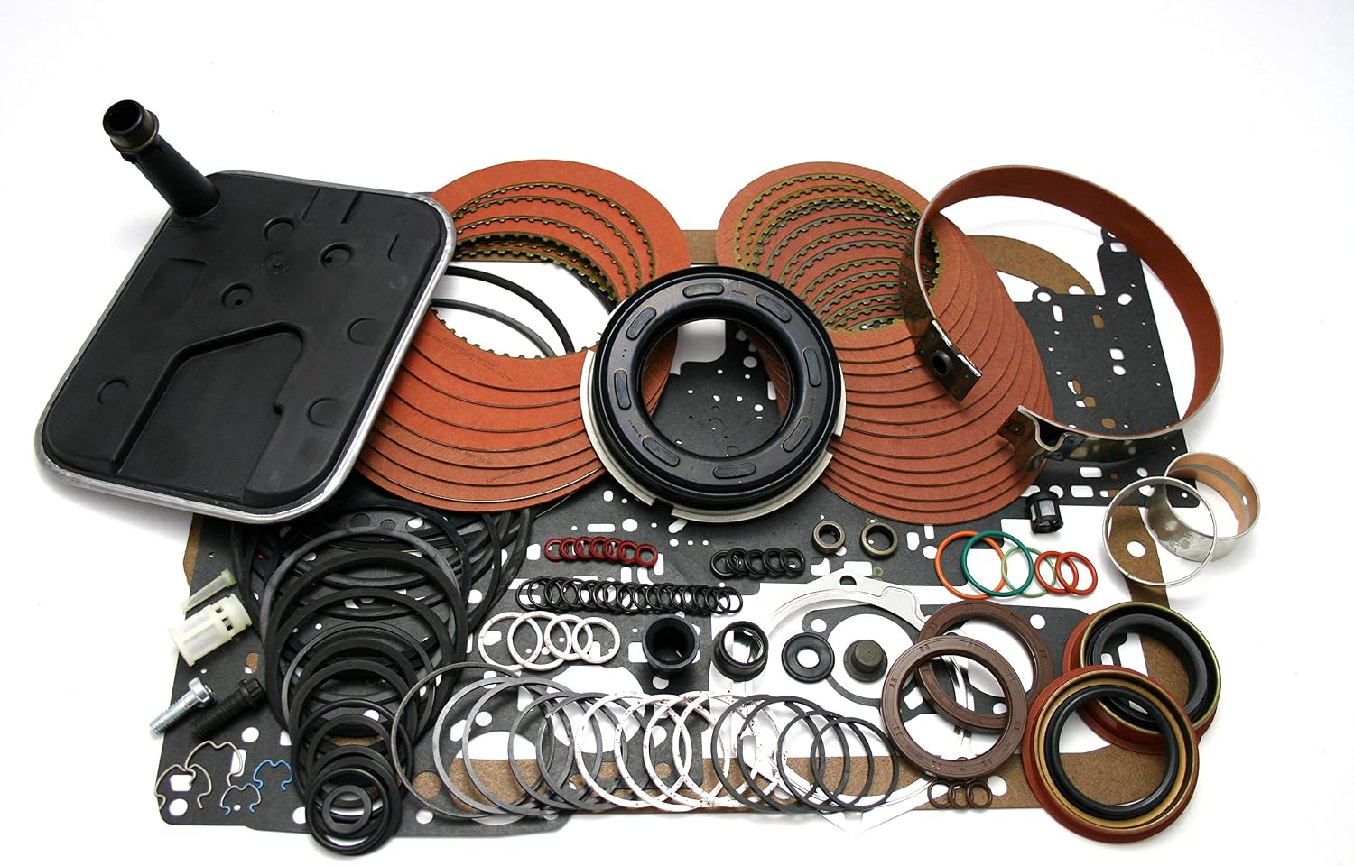 4l80e High-Performance Less-Steel Level 2 Transmission Rebuild Kit - Alto Red Eagle 1990-1996 OEM