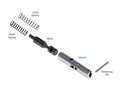 Sonnax Oversized TCC Regulator Valve Kit for 4L80E - 34994-18K