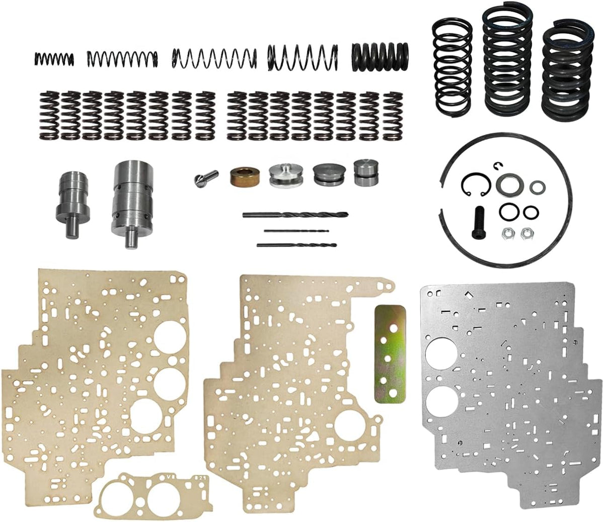 4L80E Master Rebuild Kit - Frictions & Steels, Gaskets & Seals, Filter, Shift Kit, Servo, Solenoids (6-Piece)