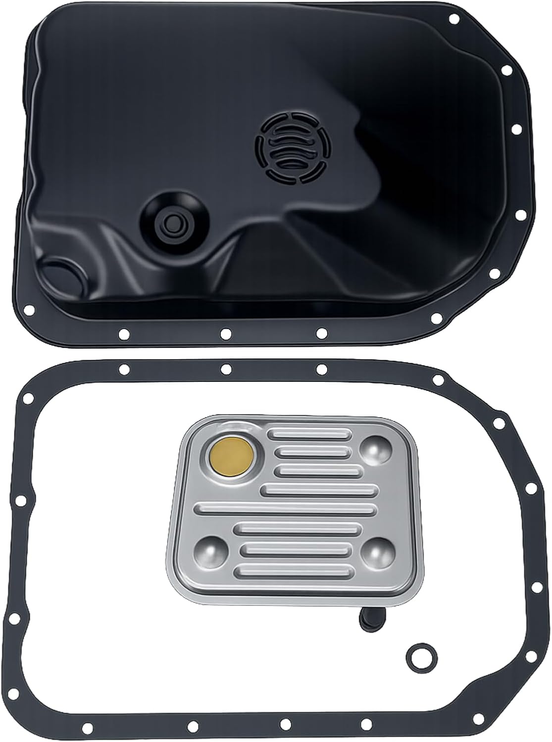 4L80E Transmission Oil Pan Kit with Filter and Gasket OEM