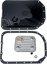 4L80E Transmission Oil Pan Kit with Filter for Chevy Silverado Suburban Tahoe Cadillac, Includes Gasket & OE 24204277 24208847 24210468, Replaces 24204278 265-810 OEM