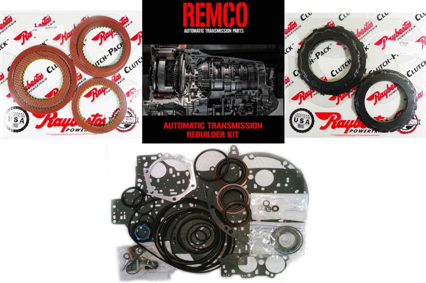 4L85E Stage-1 Transmission Rebuild Kit - Raybestos OEM