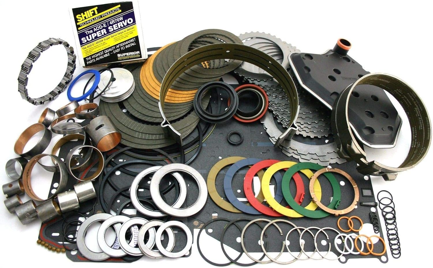 4R70W Deluxe Level 2 Transmission Rebuild Kit 1998-2003 OEM