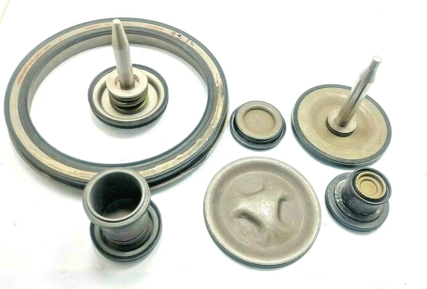 4R70W Piston Kit - 7 Piece with 3-Groove Reverse Piston 2003-Up OEM