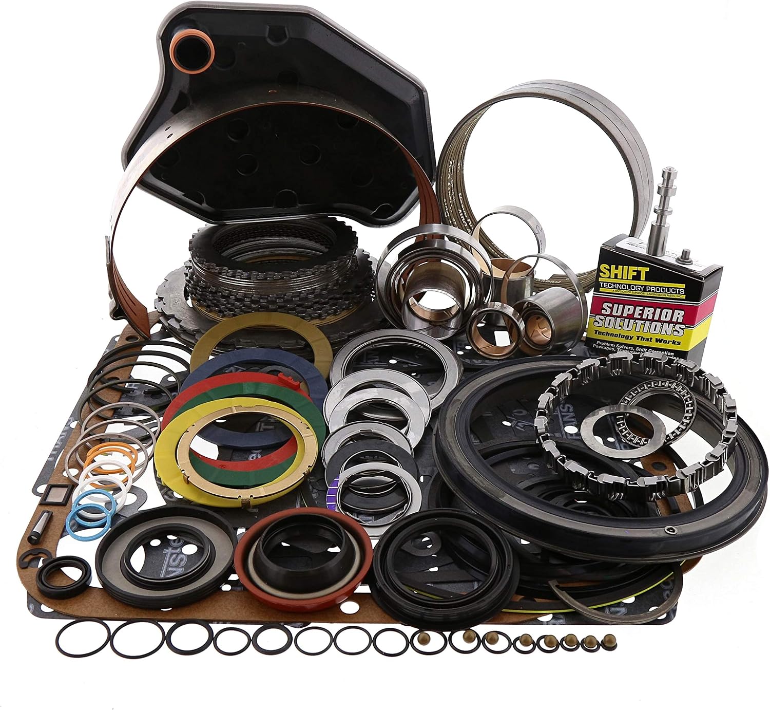 4R75W Deluxe Level 2 Rebuild Kit with Bonded Piston 2004-Up OEM