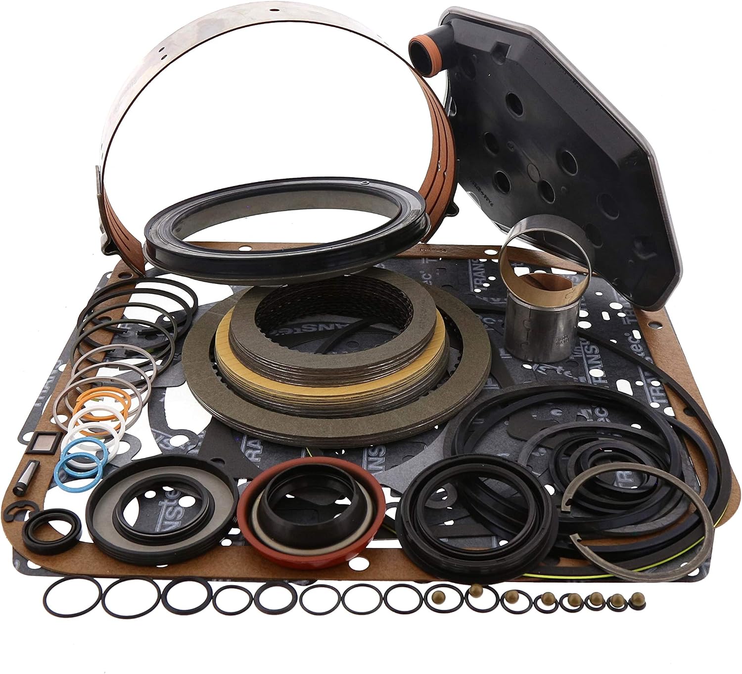 4R75W Less-Steel Level 2 Transmission Rebuild Kit with Bonded Pistons 2004-Up OEM