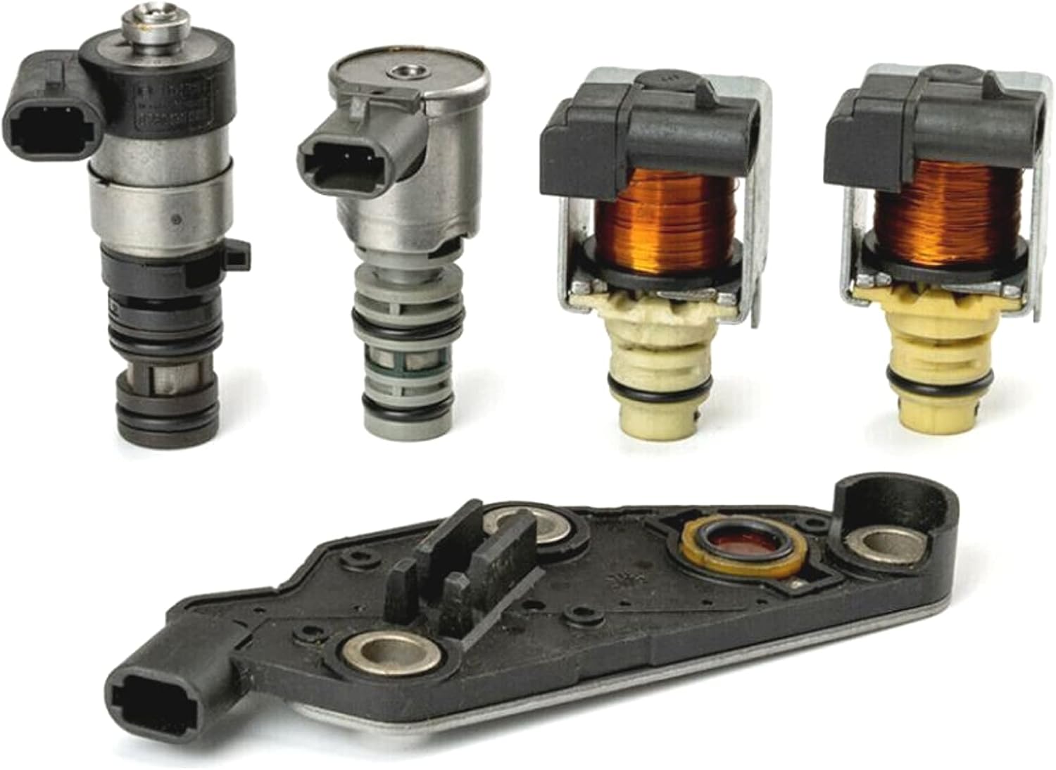 4T65E Complete Solenoid Kit with EPC TCC Shift Solenoids and Manifold Pressure Switch OEM