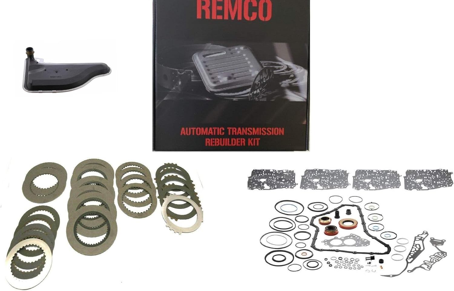 4T65E Overhaul Rebuild Kit with Clutches & Filter OEM