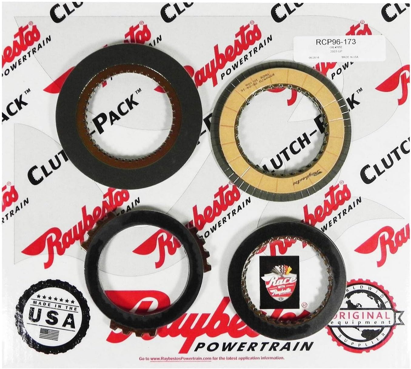4T65E Raybestos Friction Clutch Pack Module 2003-2016 OEM