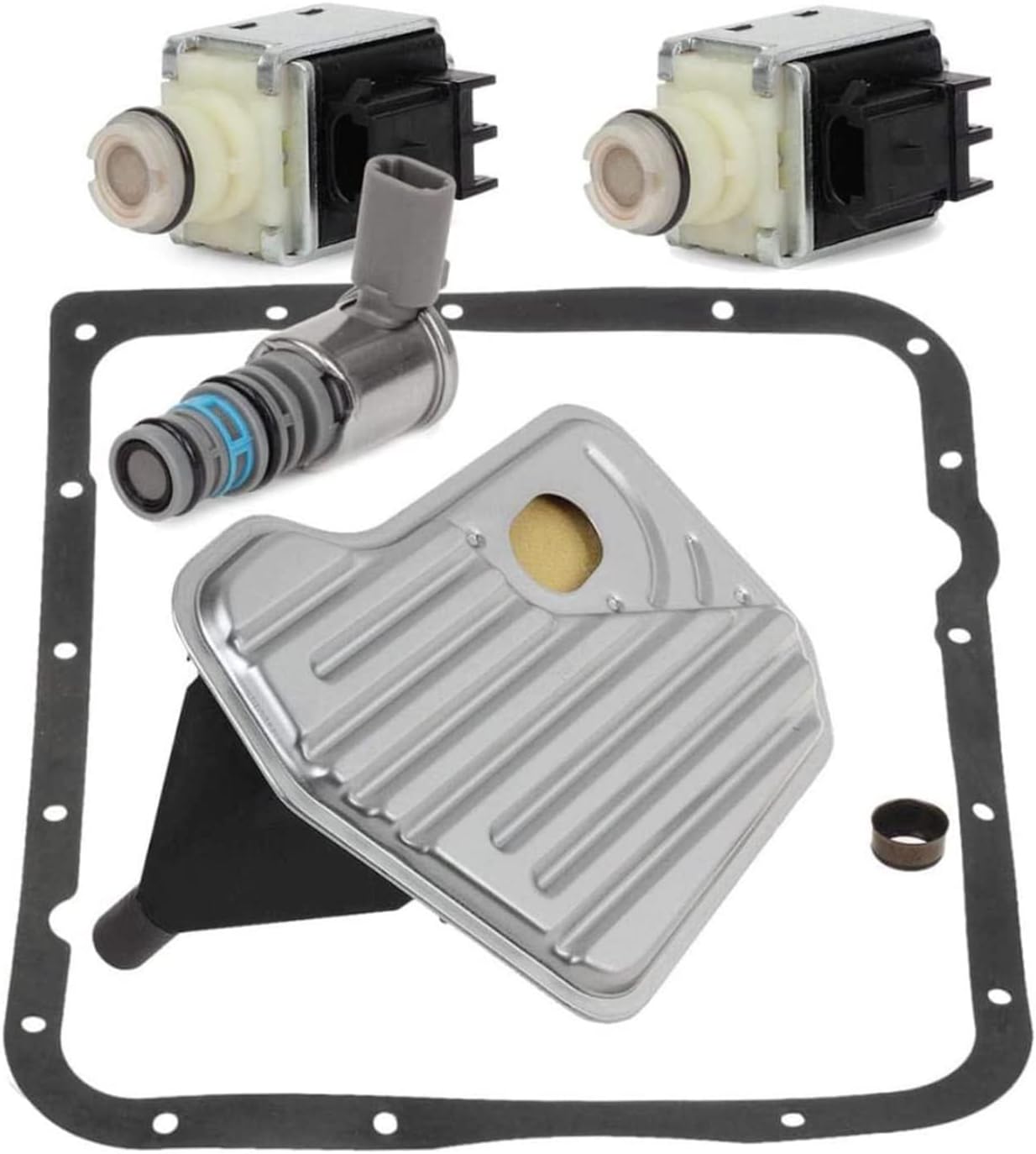 4T65E TCC PWM Downshift Shift Solenoid and Filter Kit OEM