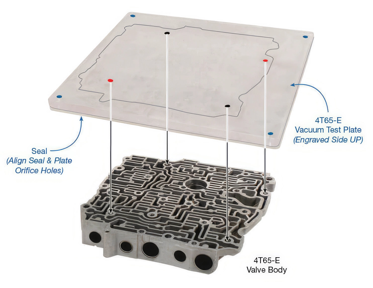 Sonnax Vacuum Test Plate Kit for 4T65E - 84754-VTP