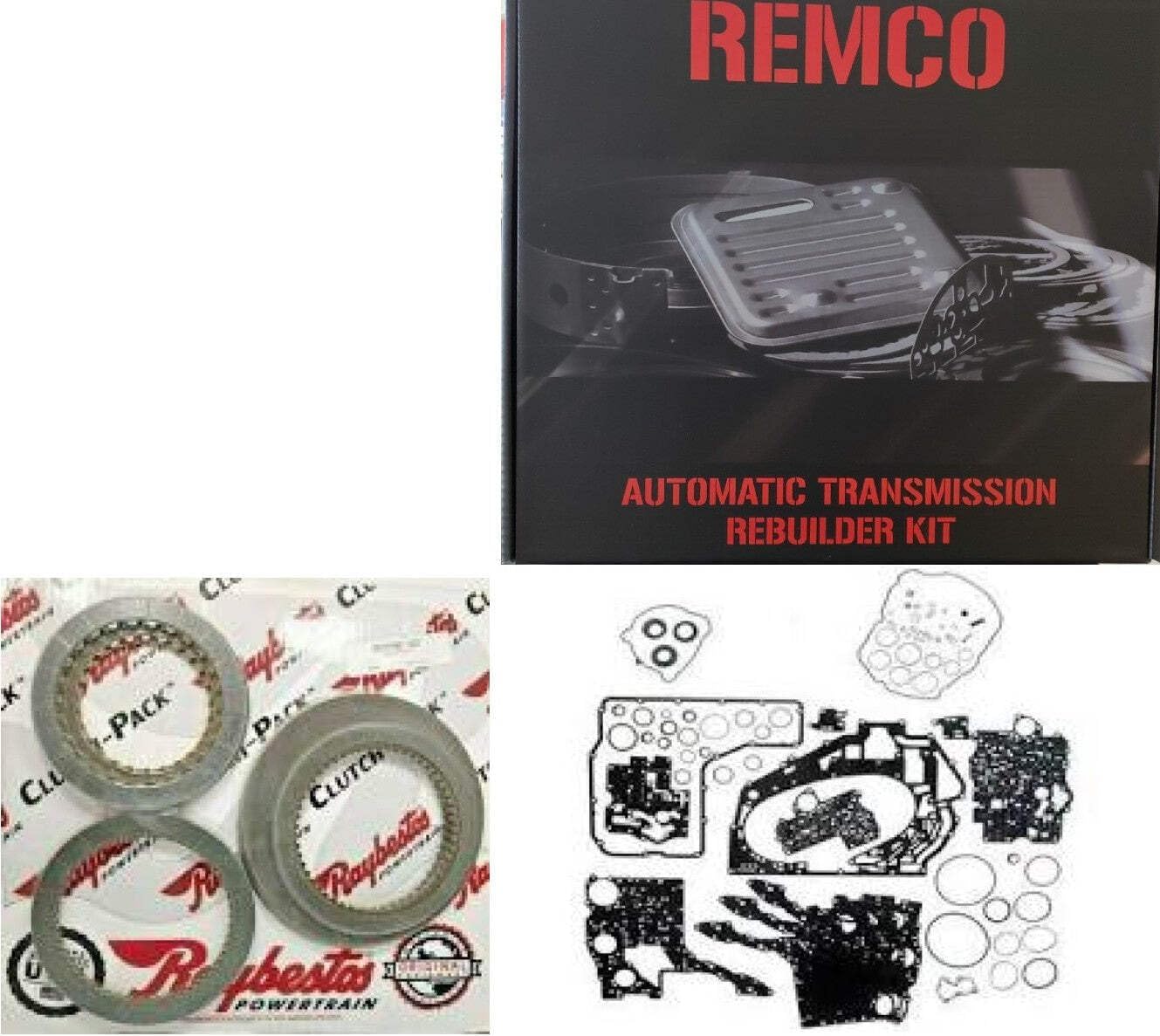 4T80E Overhaul Transmission Rebuild Kit with Overhaul Gaskets 93-06 OEM