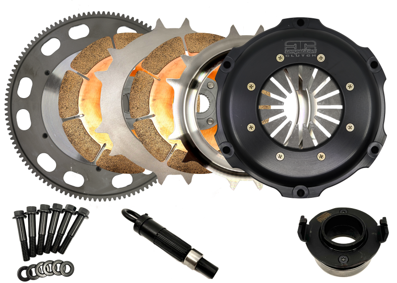 Competition Clutch Honda H Series 184mm Twin Disc Ceramic Clutch Kit - 1848014-2