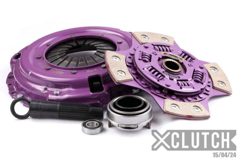 XClutch 89-91 Honda Civic SiR 1.6L Stage 2R Extra HD Sprung Ceramic Clutch Kit - XKHN22003-1R