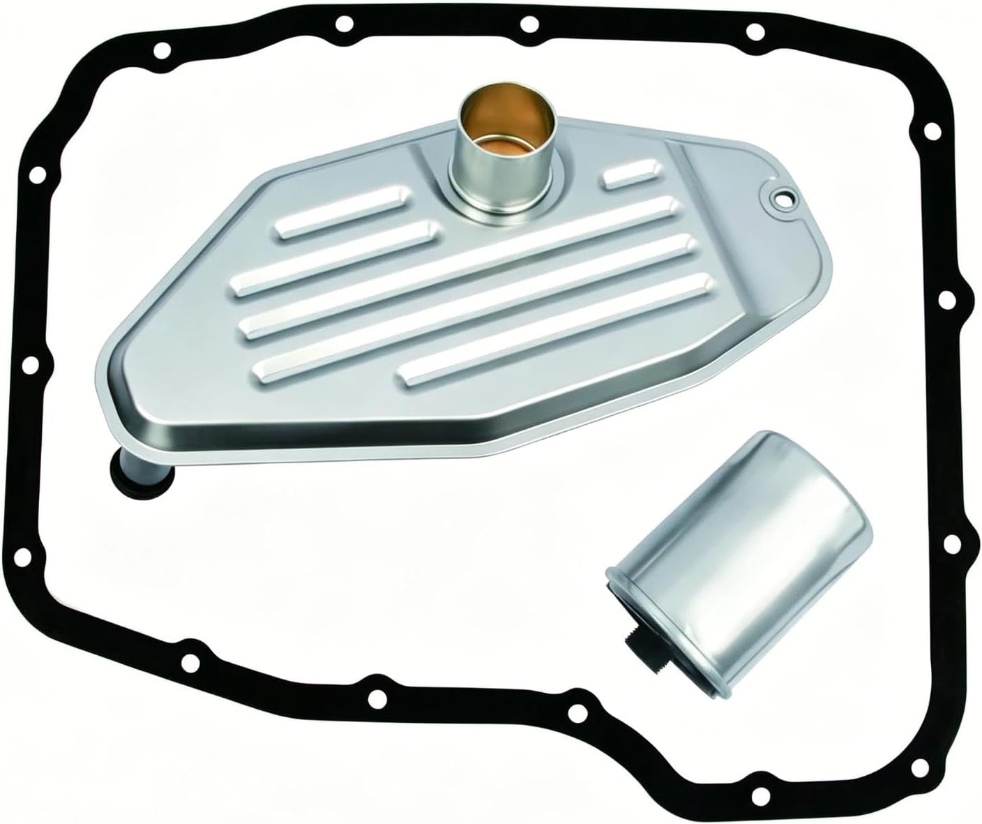 545RFE Transmission Filter Oil Pan Gasket Kit for Dodge Ram Jeep &more | Fit Ram 1500 2500 3500, Grand Cherokee, Liberty, Durango, Dakota, Aspen | Replaces# 4799507, 4799662 OEM