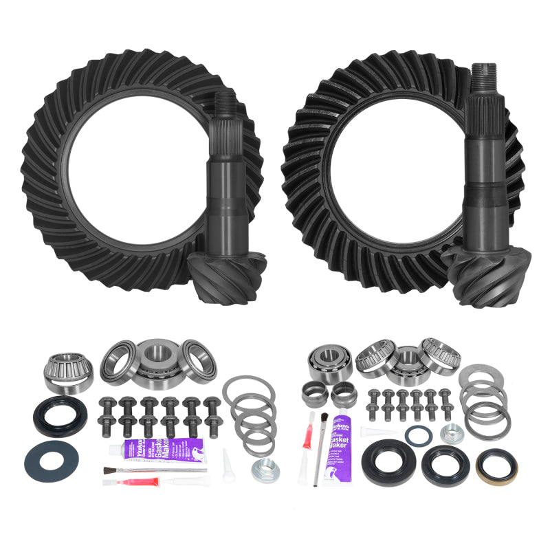 Yukon Gear Ring & Pinion Gear Kit Front & Rear for Toyota 10.5/9R Differential 5.29 Ratio - YGKT007-529